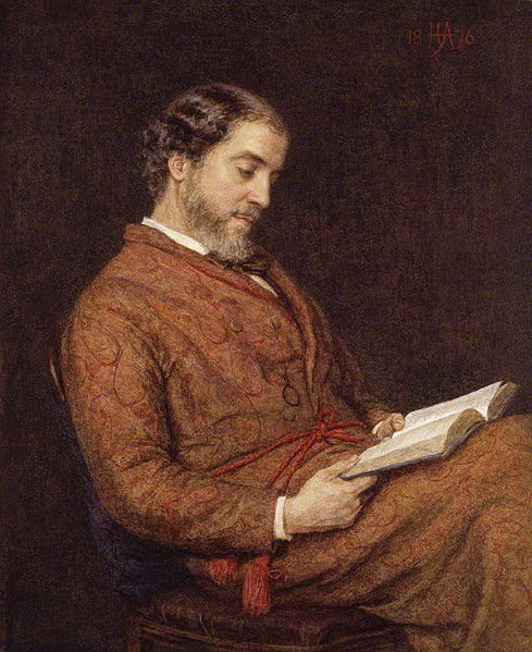 William Allingham 1876 by Helen Allingham (1848-1926)  National Portrait Gallery London